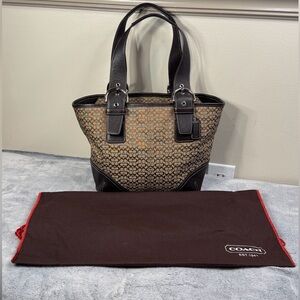 Pristine Vintage Coach SoHo Signature C Tote - Silver Hardware - 6383